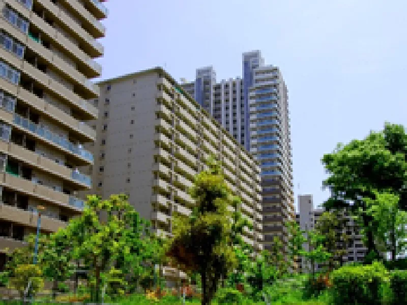 アスファルト防水改修工事のイメージ画像